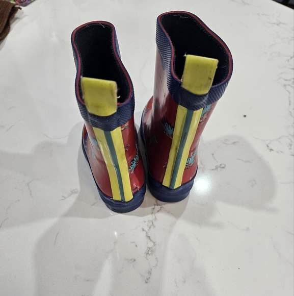 HATLEY KIDS RAIN BOOTS DINOSAUR PRINT - Picture 4 of 5